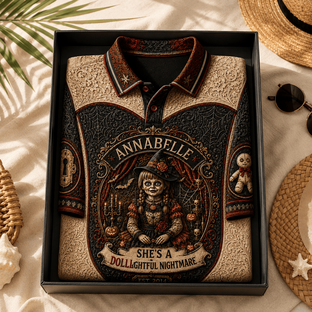 PREMIUM ANBL EMBOSS POLO SHIRT HQH