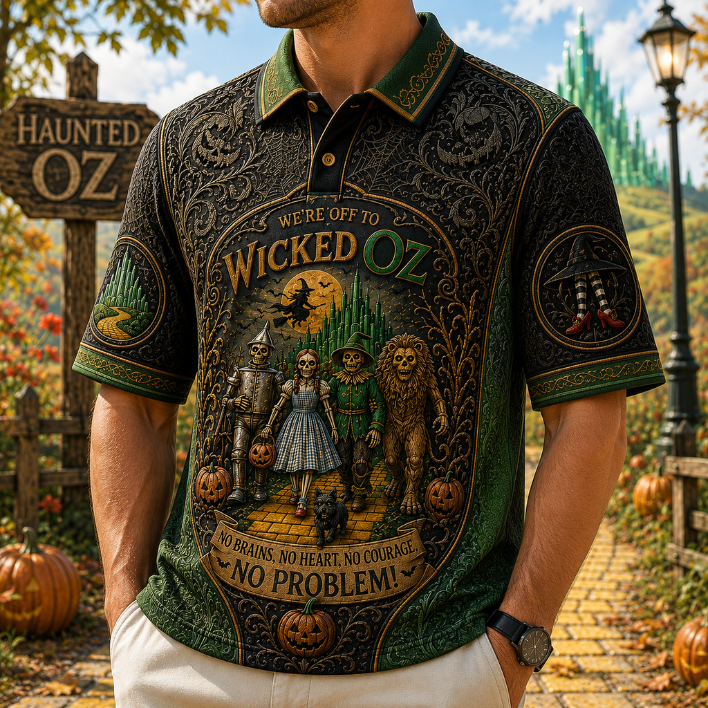 PREMIUM TWOZ EMBOSS POLO SHIRT HQH
