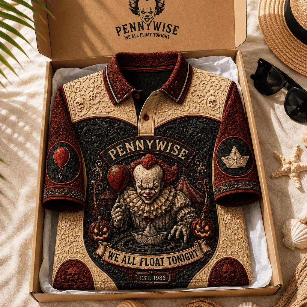 PREMIUM PNW EMBOSS POLO SHIRT HQH