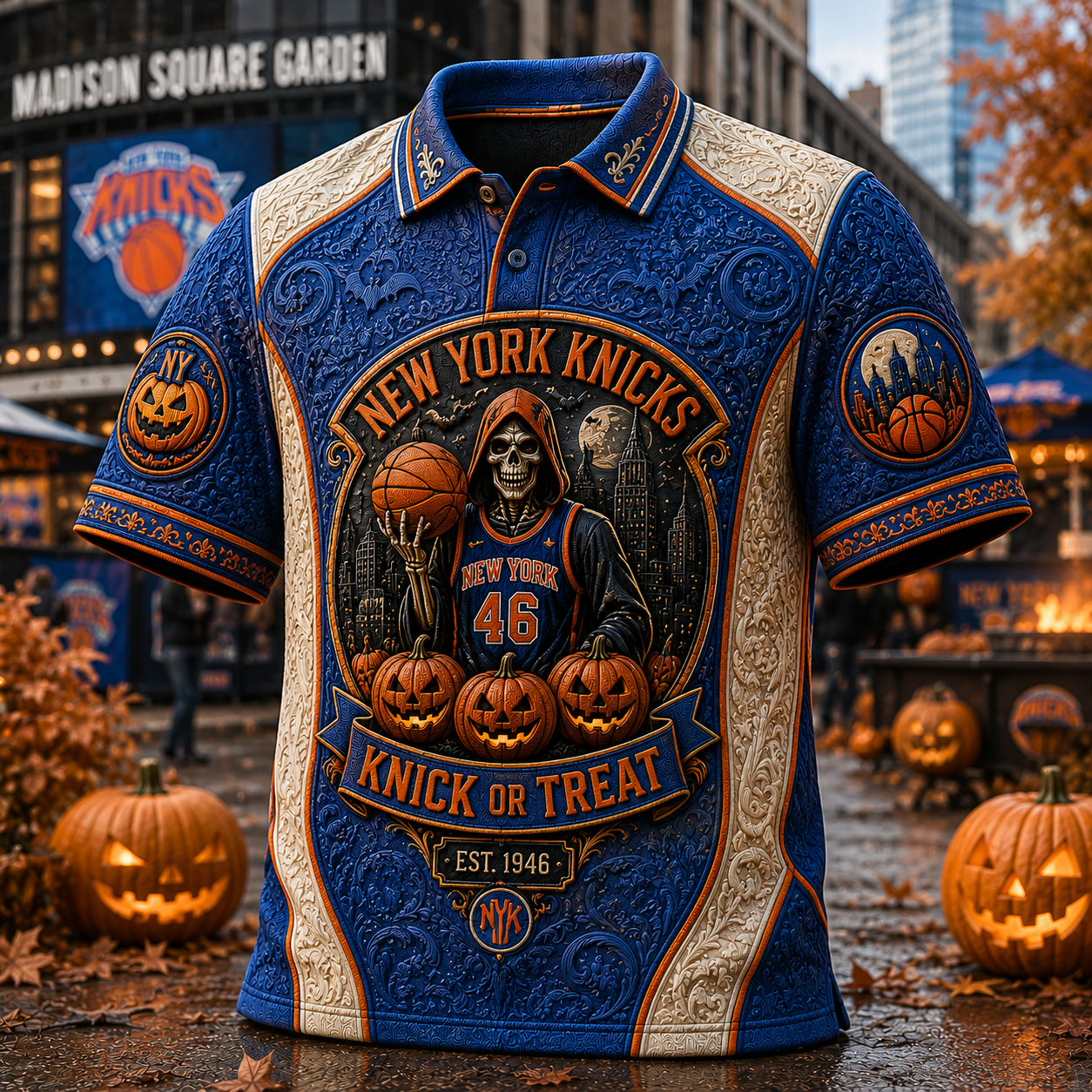 PREMIUM NYK EMBOSS POLO SHIRT HQH