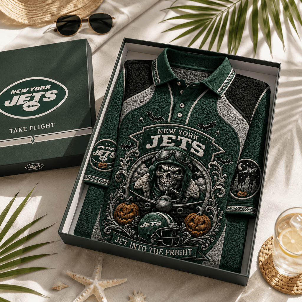 PREMIUM NYJ EMBOSS POLO SHIRT HQH