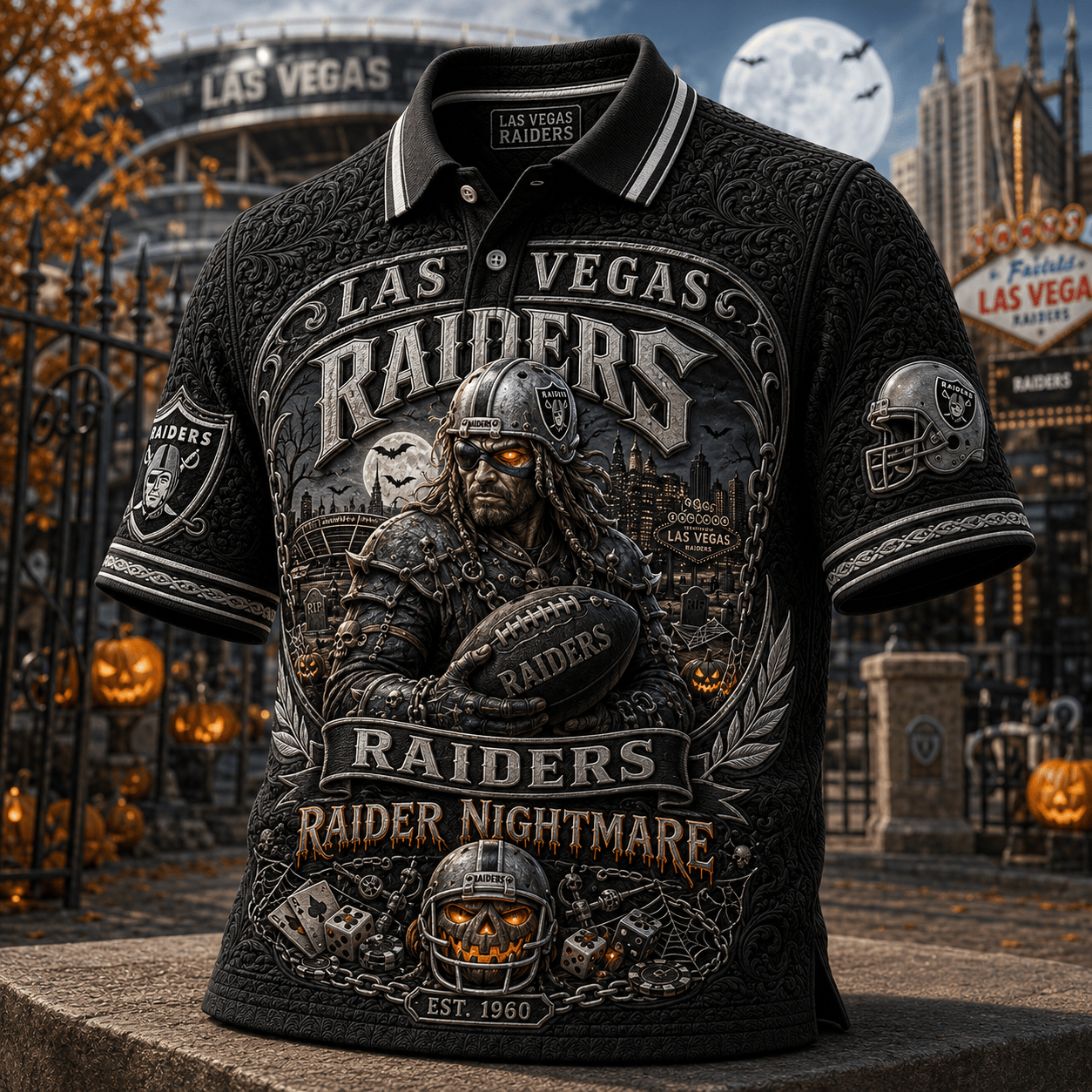 PREMIUM LVR EMBOSS POLO SHIRT NTNA