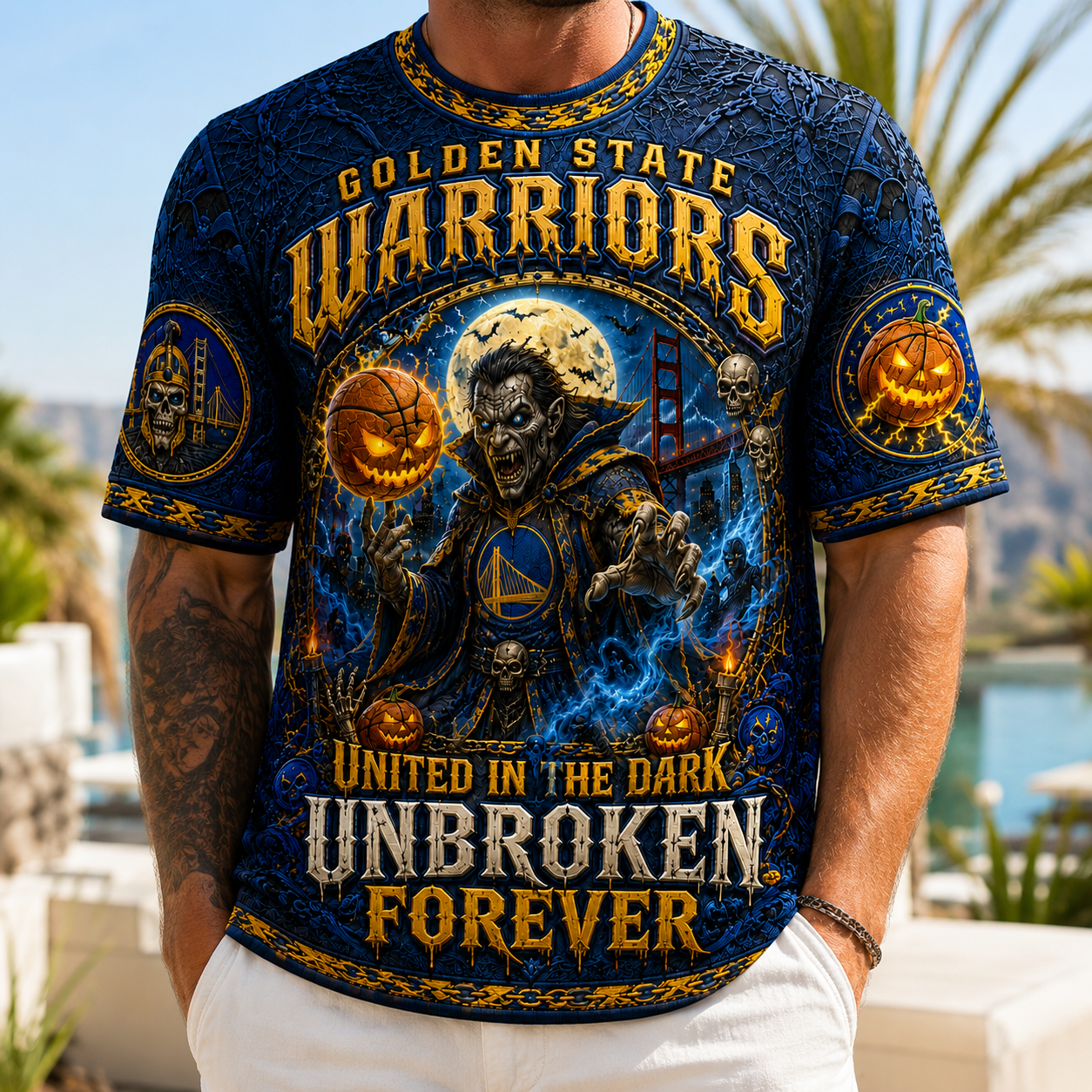 PREMIUM GSW 3D EMBOSS SHIRT TTNL