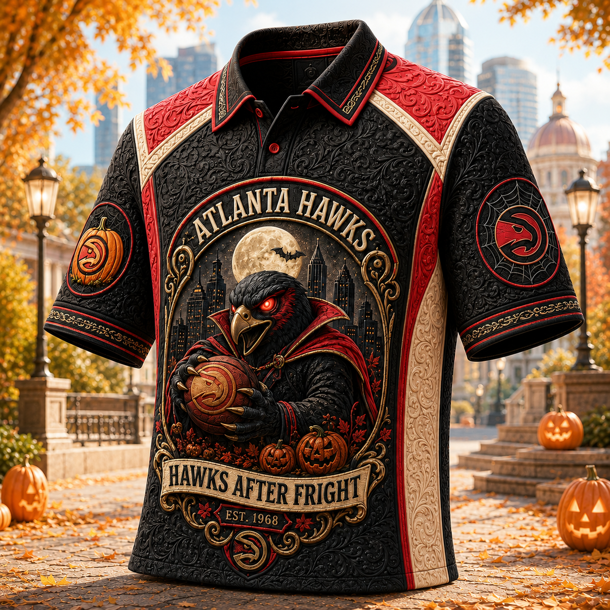 PREMIUM ALH EMBOSS POLO SHIRT HQH