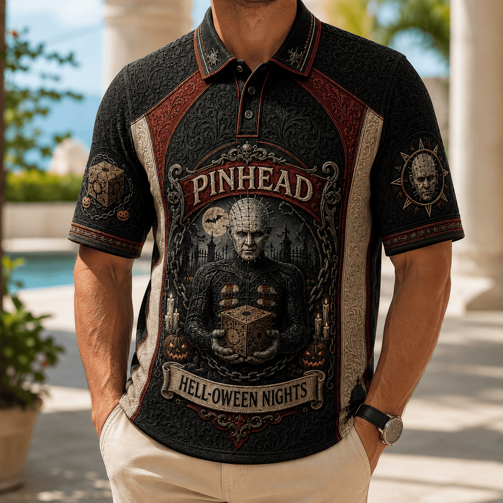 PREMIUM PHD EMBOSS POLO SHIRT HQH