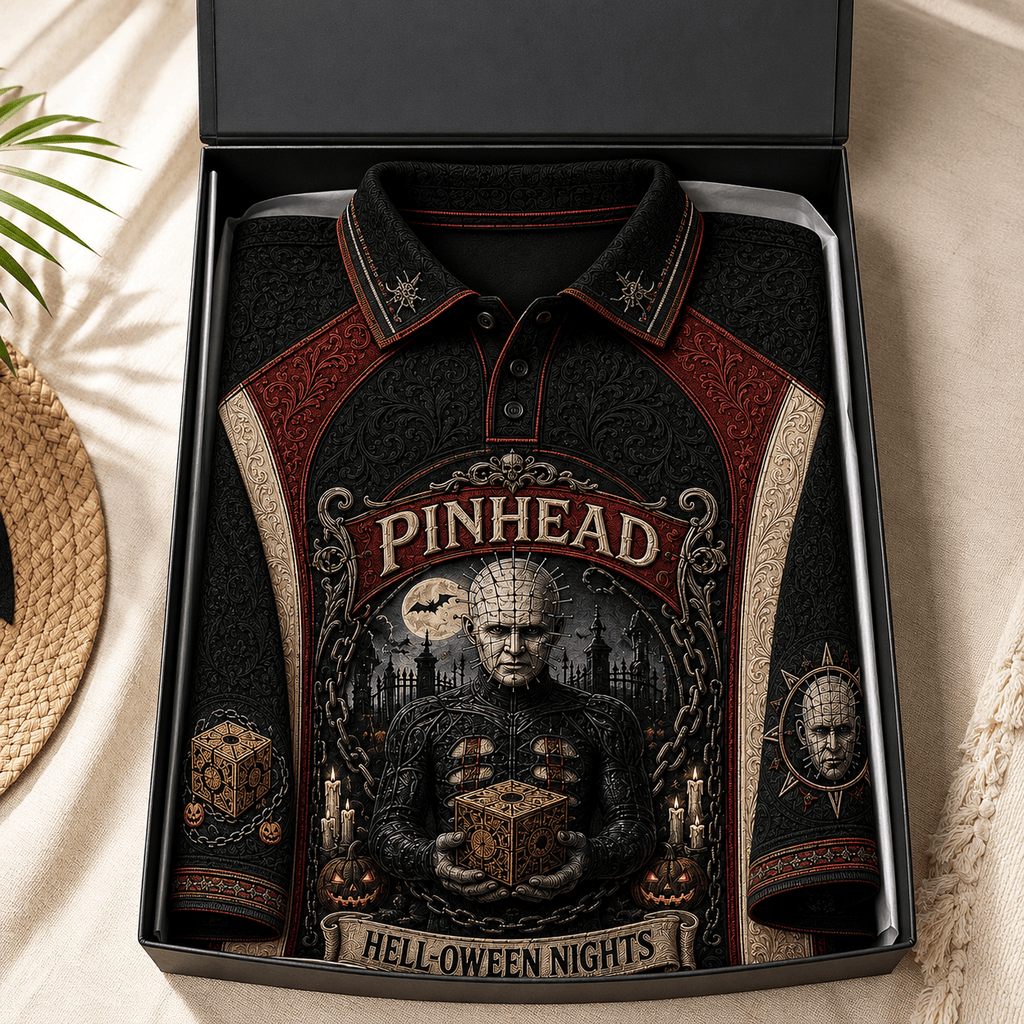 PREMIUM PHD EMBOSS POLO SHIRT HQH
