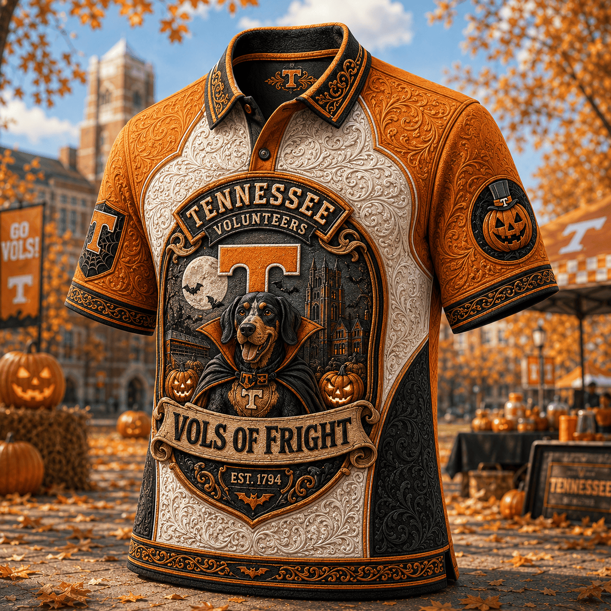 PREMIUM TVF EMBOSS POLO SHIRT HQH