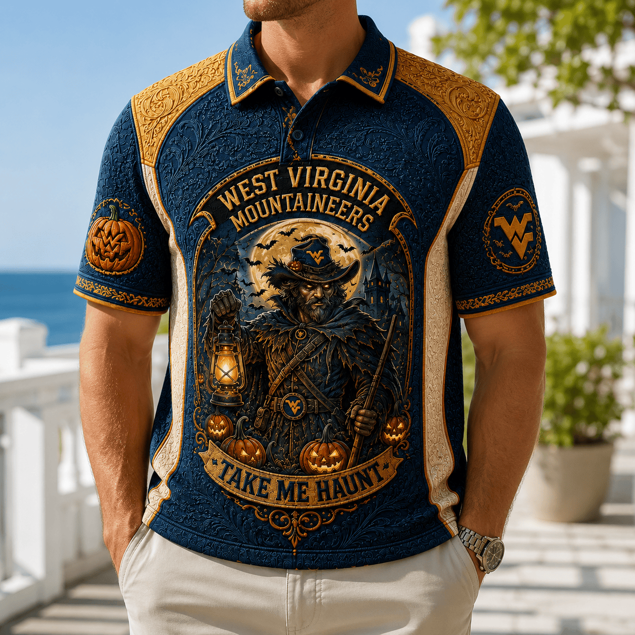 PREMIUM WVM EMBOSS POLO SHIRT HQH