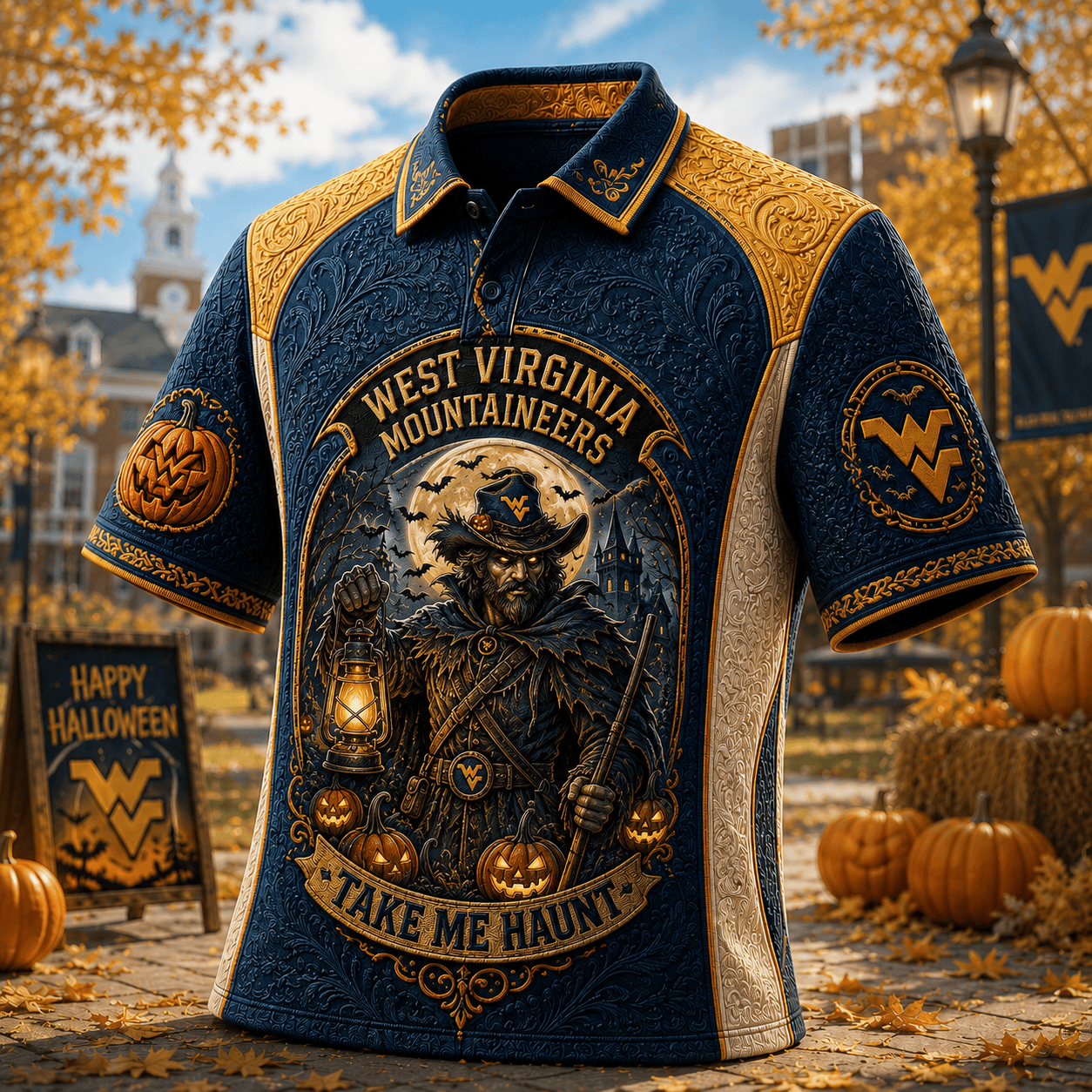 PREMIUM WVM EMBOSS POLO SHIRT HQH