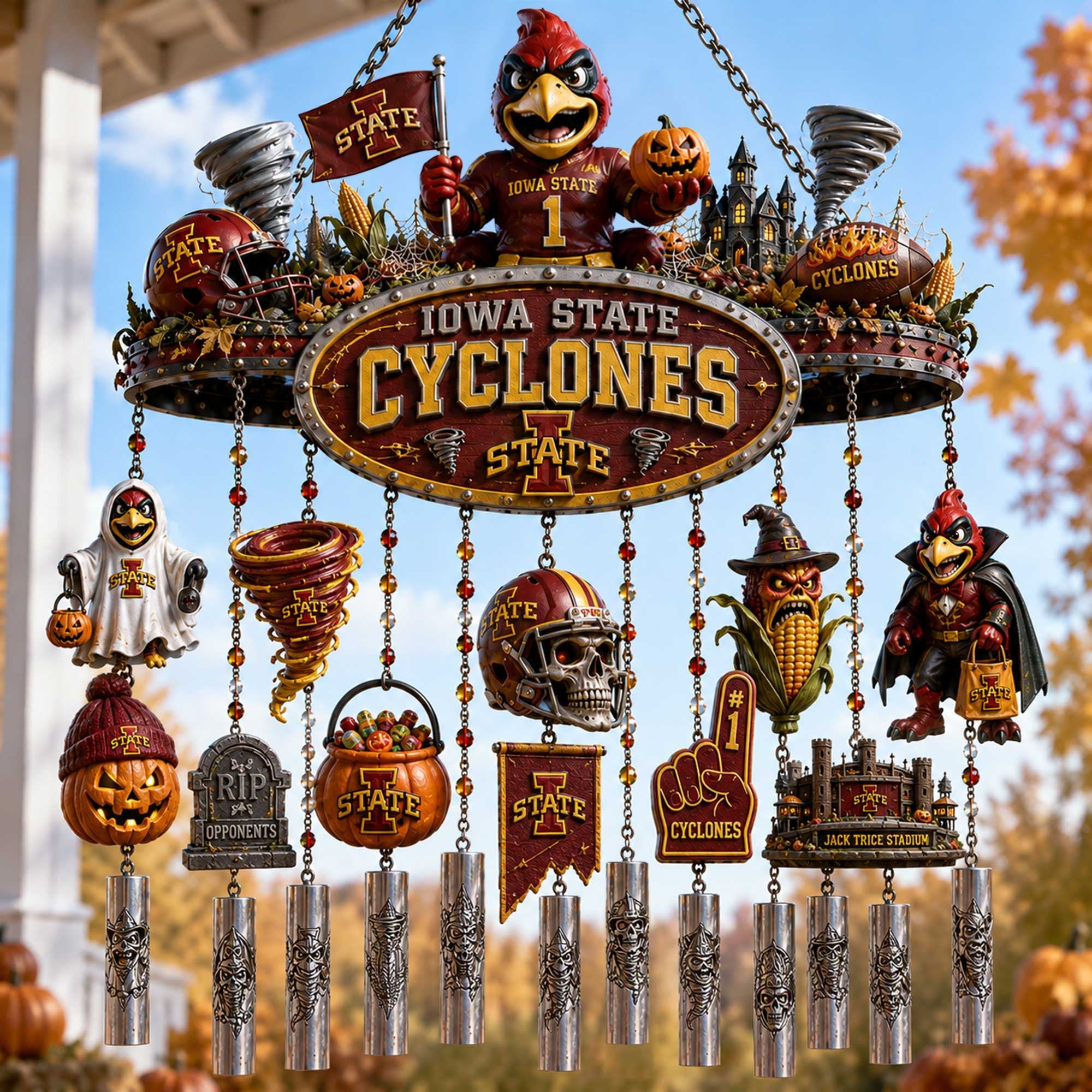 Premium ISC Halloween Wind Chime TNSM