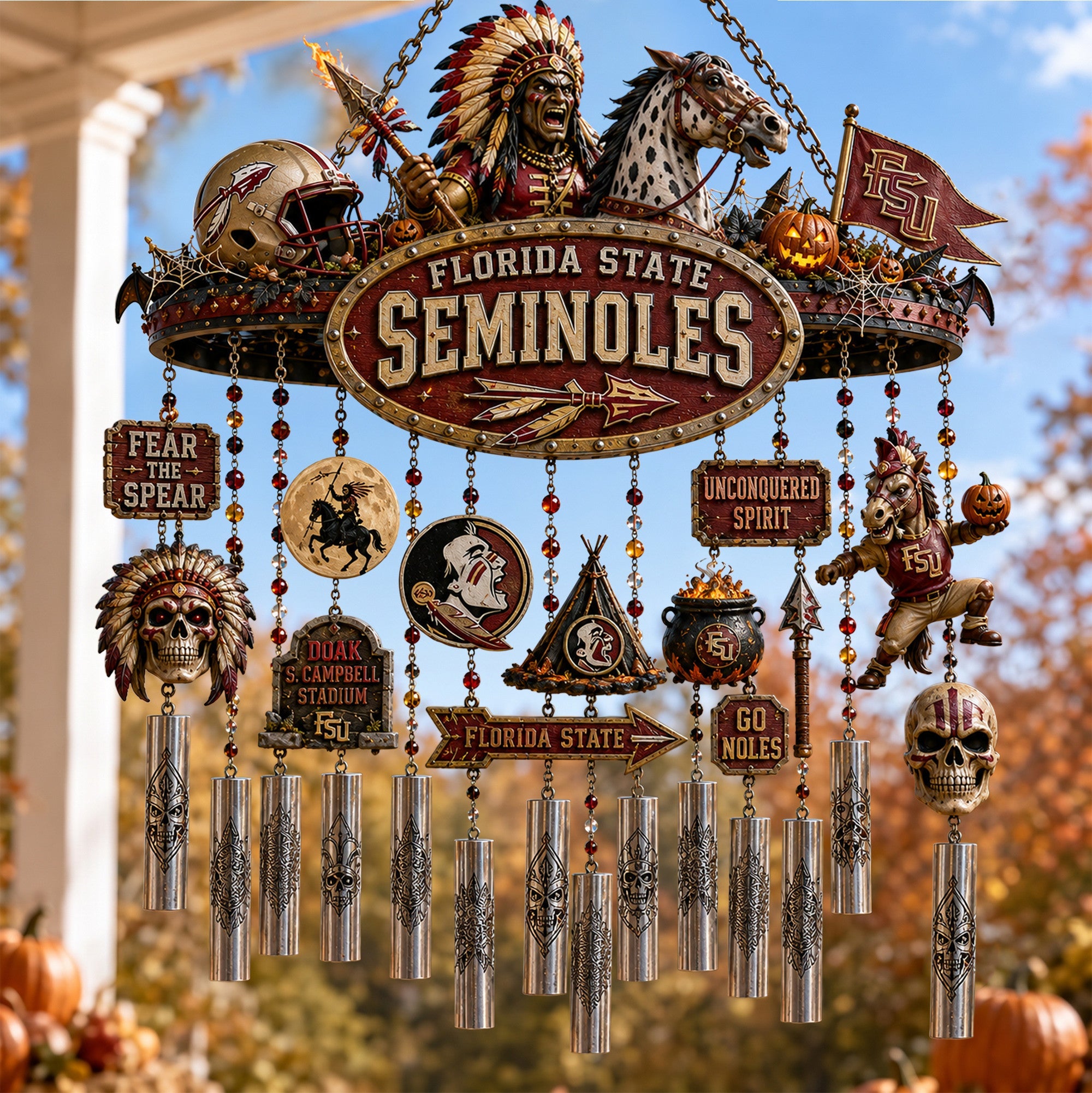 Premium FSS Halloween Wind Chime TNSM