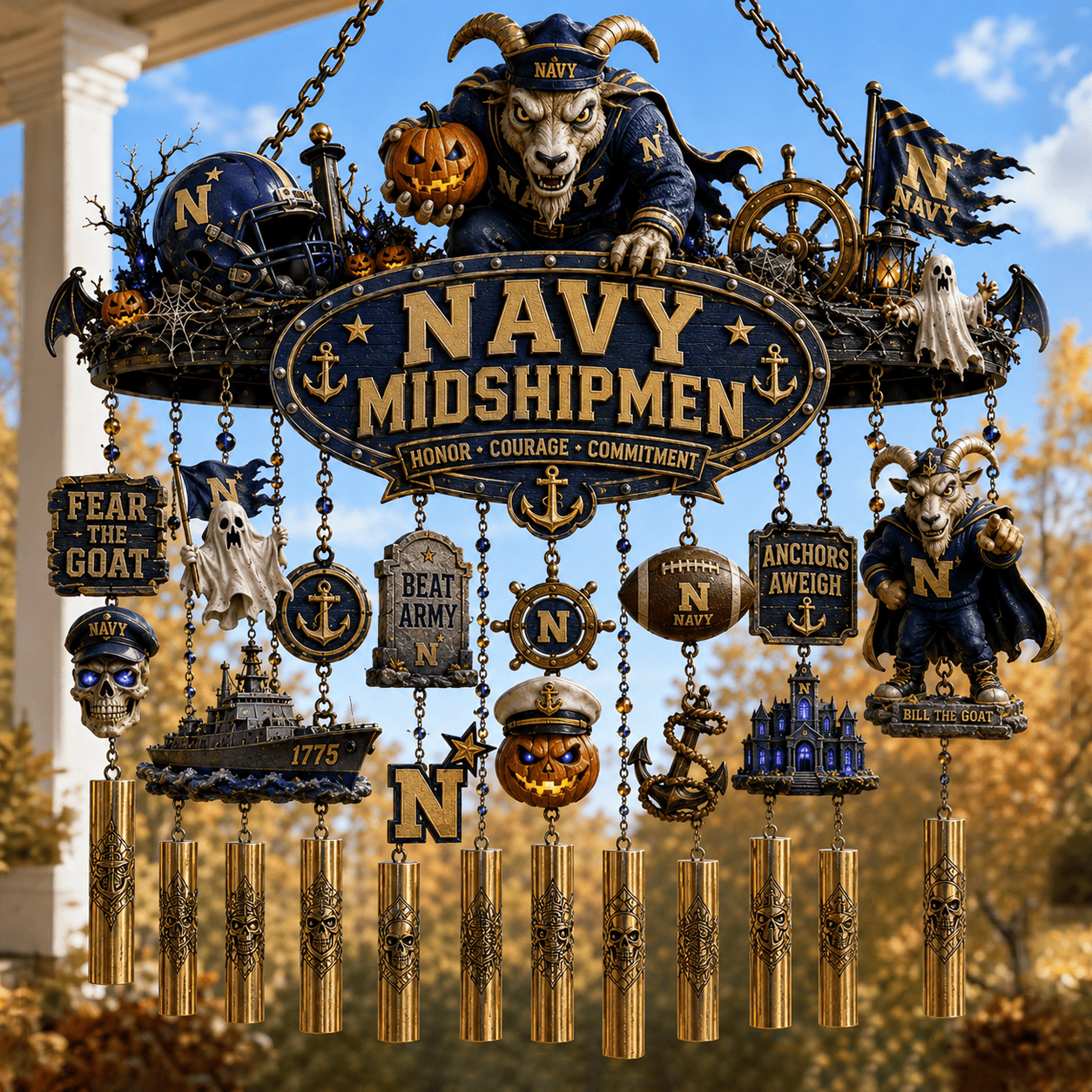 Premium NMSM Halloween Wind Chime TNSM