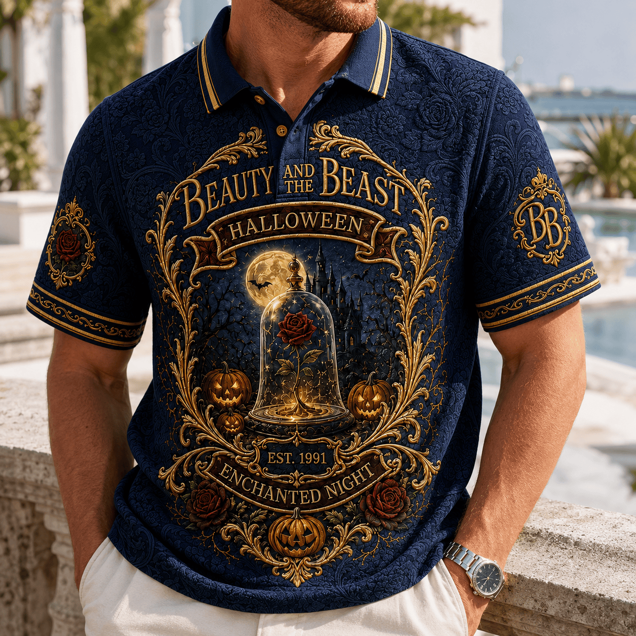 PREMIUM BATB EMBOSS POLO SHIRT NTNA