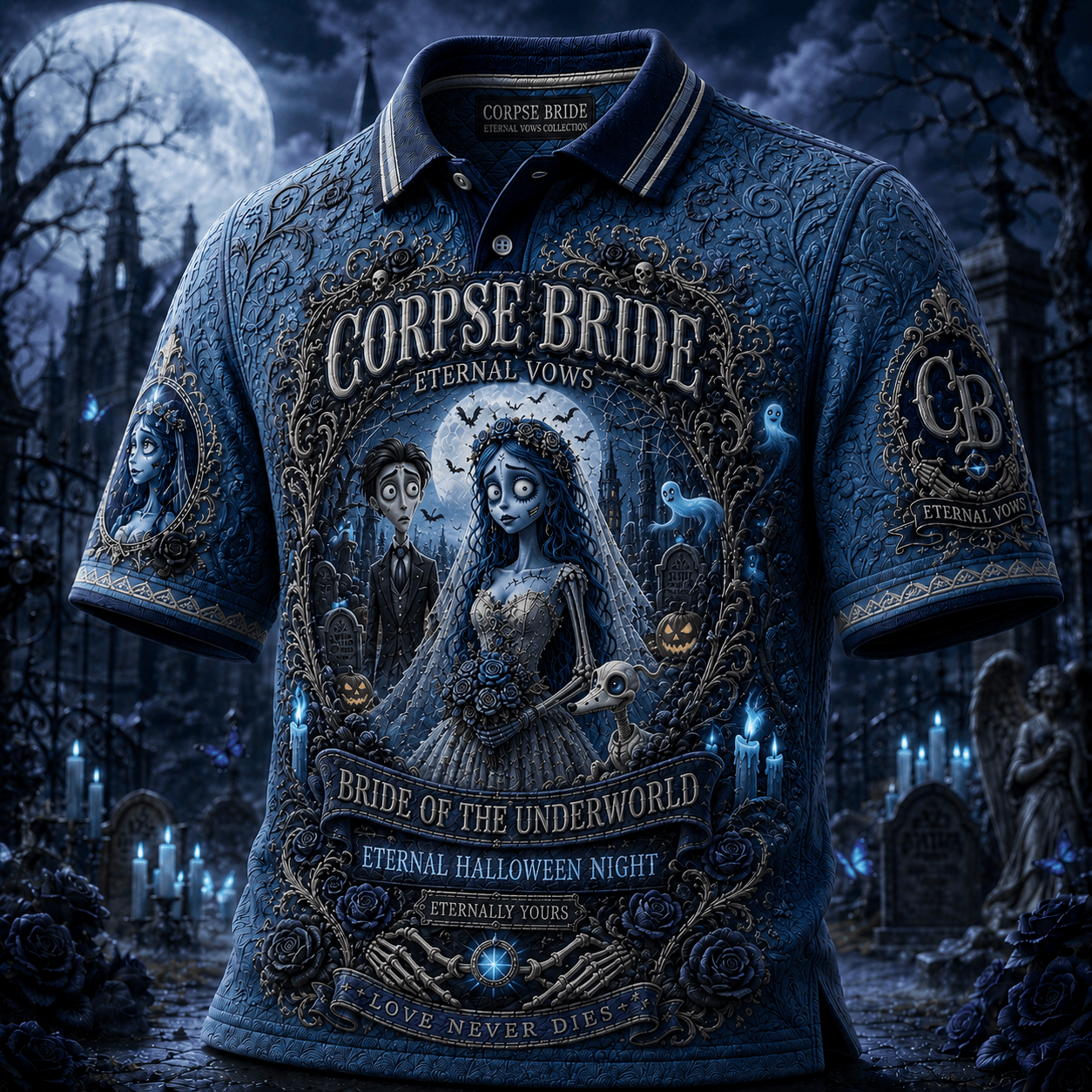 PREMIUM CPB EMBOSS POLO SHIRT NTNA