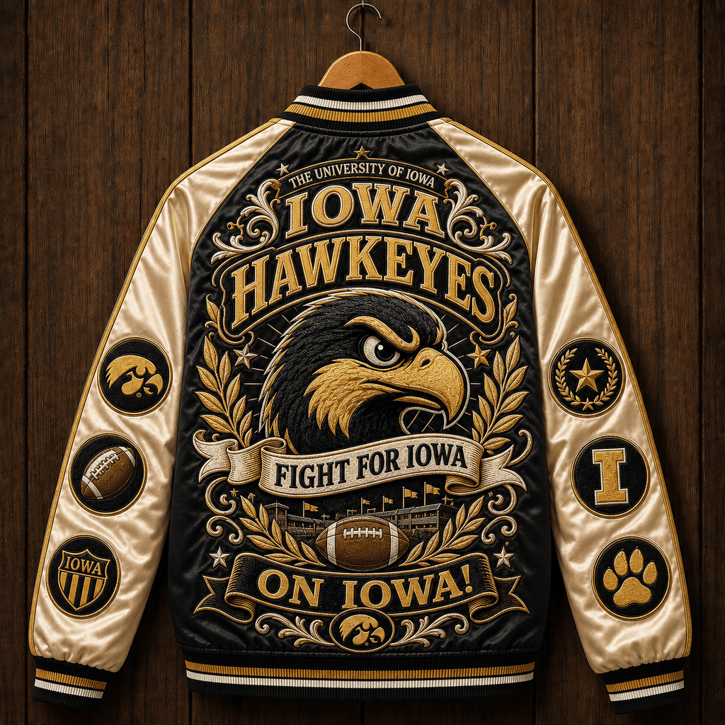 PREMIUM IWHK SATIN BASEBALL JACKET NTNA