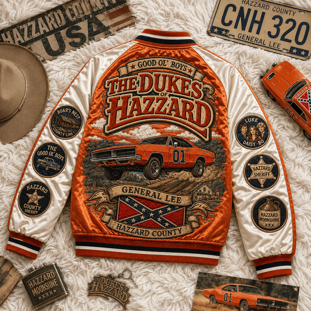 PREMIUM TDH SATIN BASEBALL JACKET NTNA