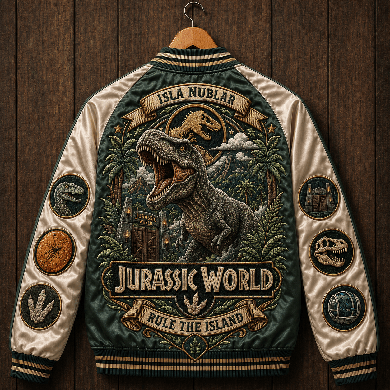 PREMIUM JRSW SATIN BASEBALL JACKET NTNA