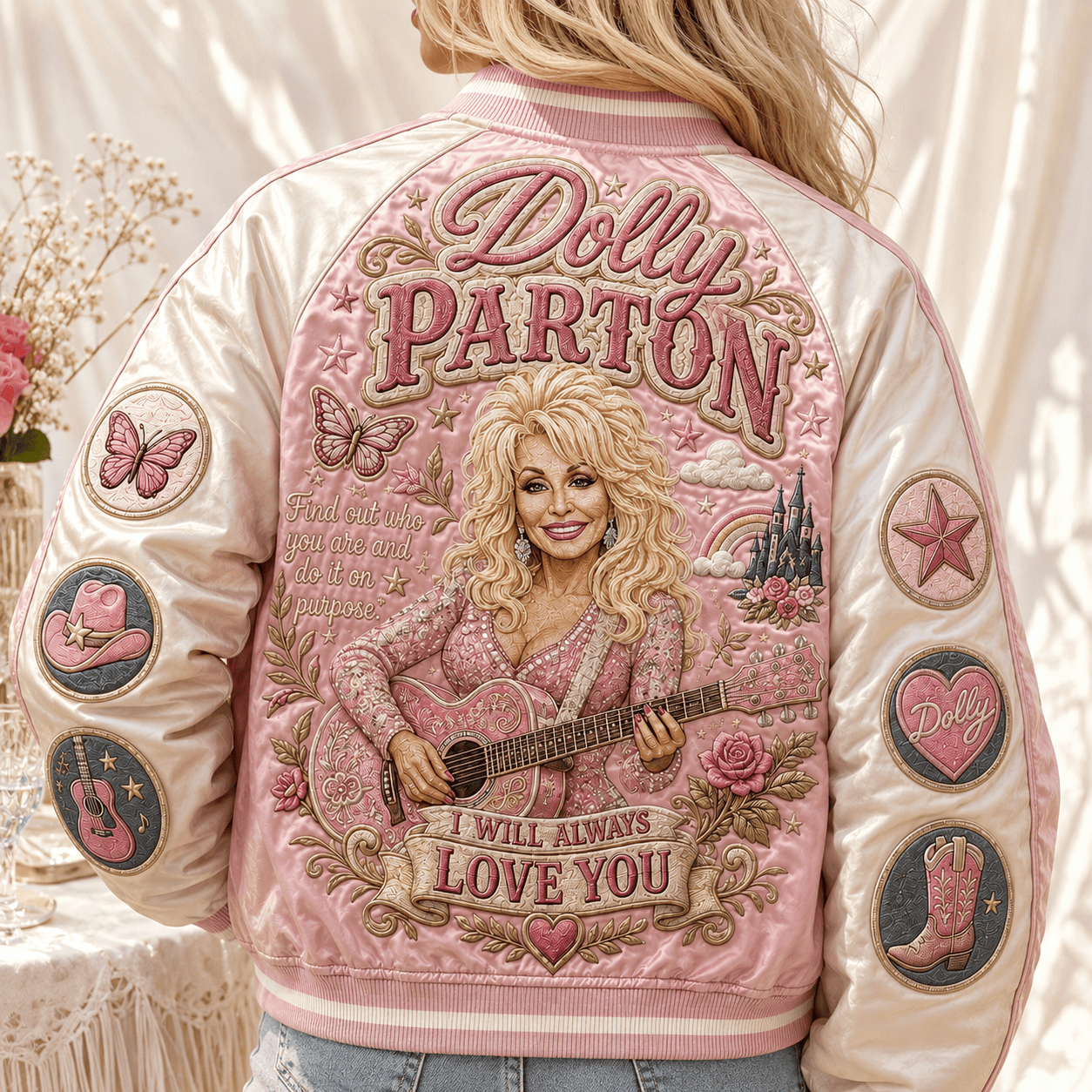 PREMIUM DLPT SATIN BASEBALL JACKET NTNA
