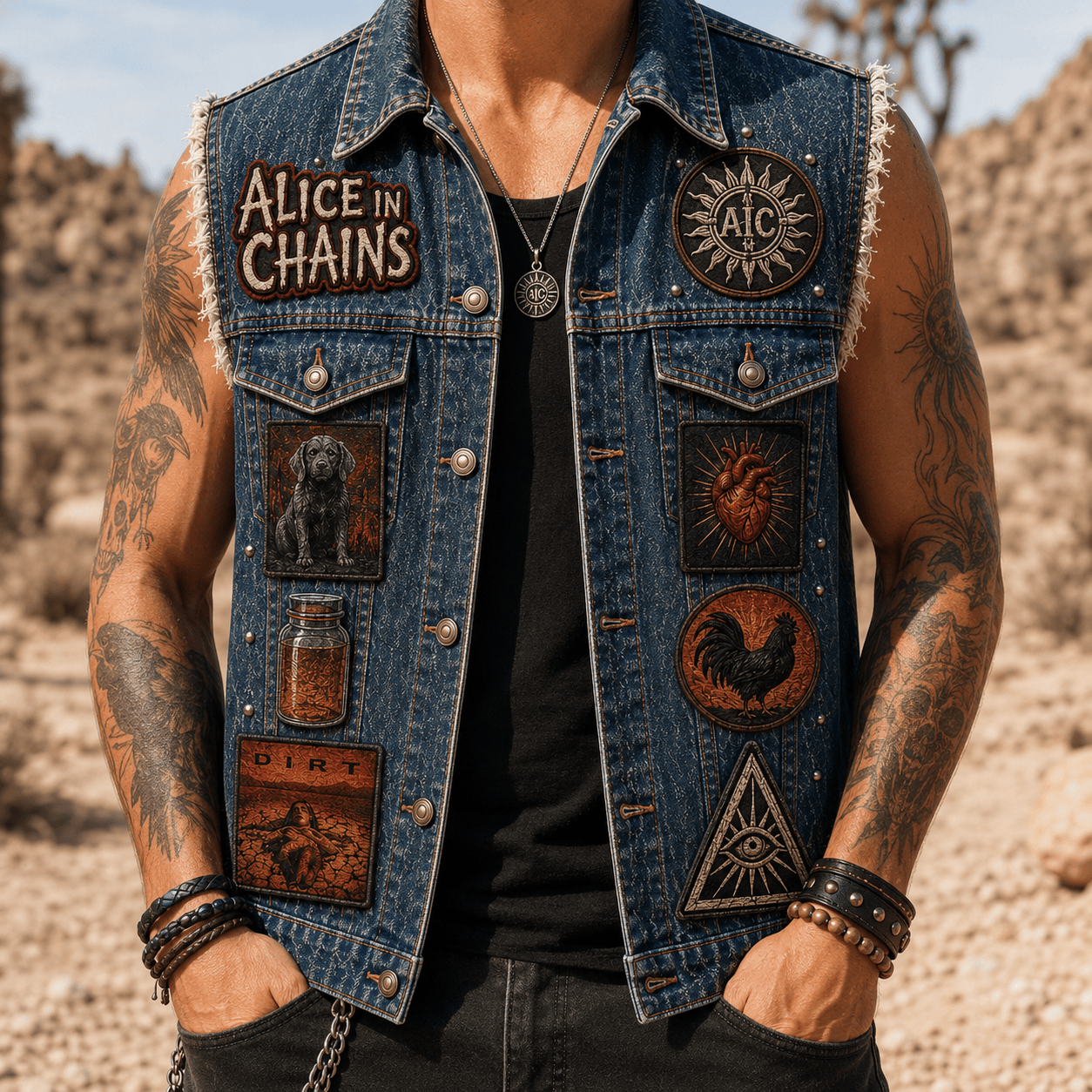 ALC PREMIUM DENIM VEST HQH